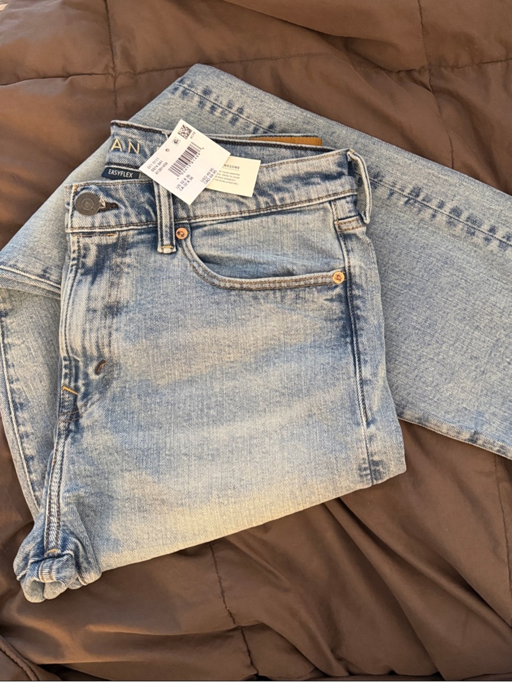 American Eagle Outfitters Light Blue Men’s Straight Jeans 32x36